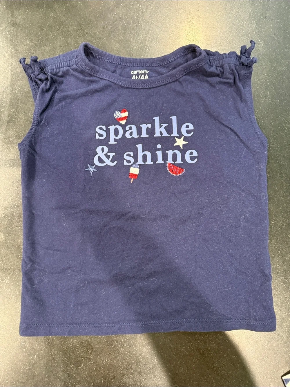 Fourth of July Red White and Blue Summer Lot